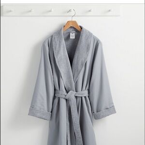 Hotel Collection Cotton Spa Robe Size: Small/ Medium